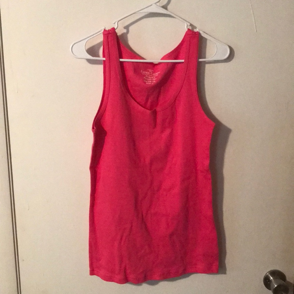Faded glory pink tank top new never worn size 2x